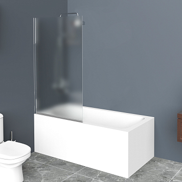Штора для ванной BelBagno UNO-V-1-75/150-P-Cr