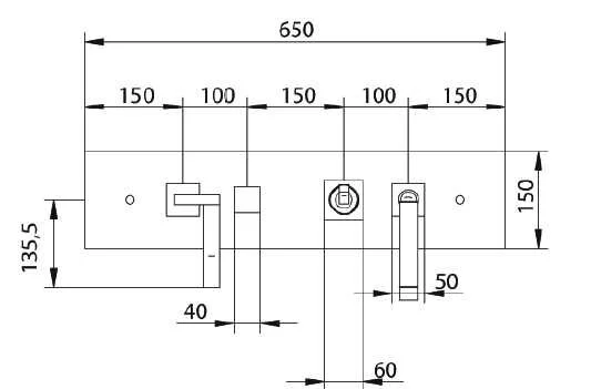 Смеситель для ванны с душем Bandini Seta 776140PN00 хром