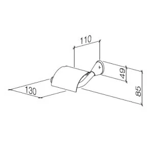 Держатель туалетной бумаги Dornbracht Source 83 510 940-00 хром