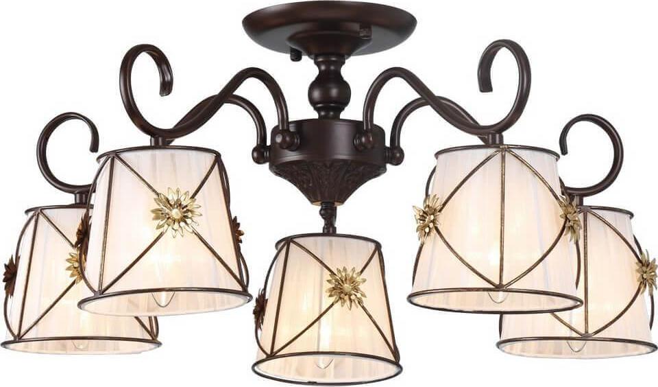 Потолочная люстра Arte Lamp 72 A5495PL-5BR