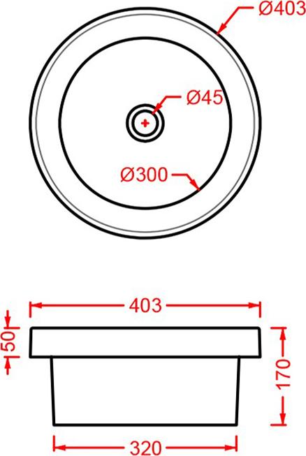 Раковина встраиваемая 40 см ArtCeram Fuori Scala TFL032 01 00, белый