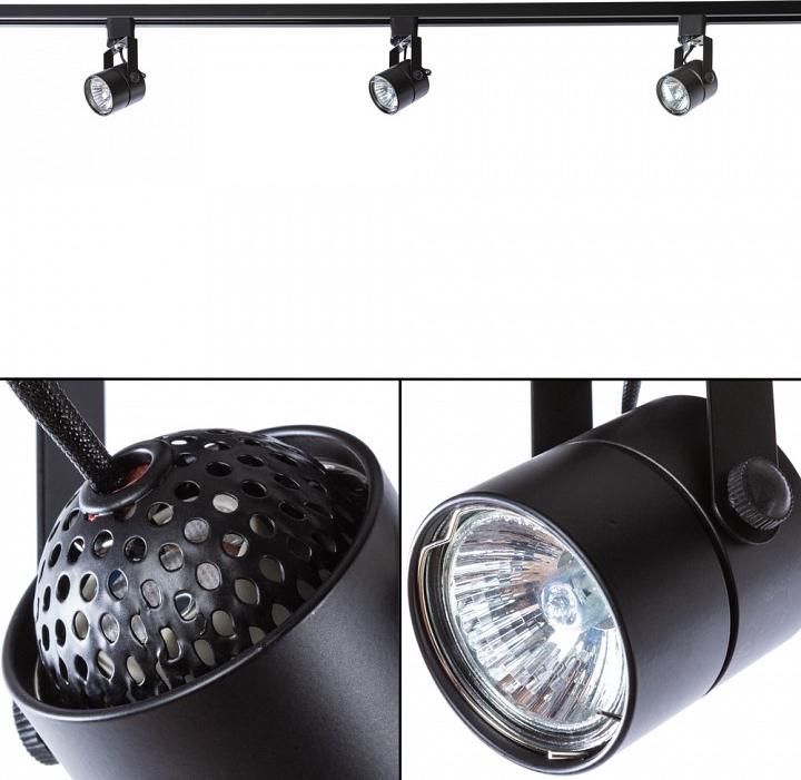 Светильники на штанге Arte Lamp Track Lights A1310PL-1BK