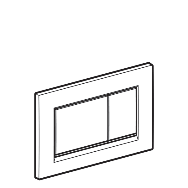 Кнопка смыва Geberit Sigma 30 115.883.DW.1, черная глянцевая