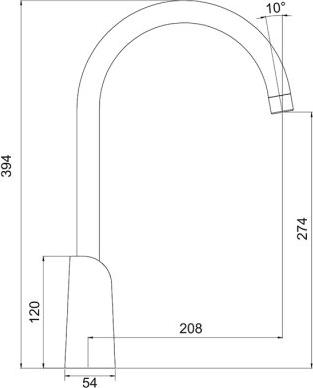 Смеситель для кухни Gappo G03-8 G4003-8