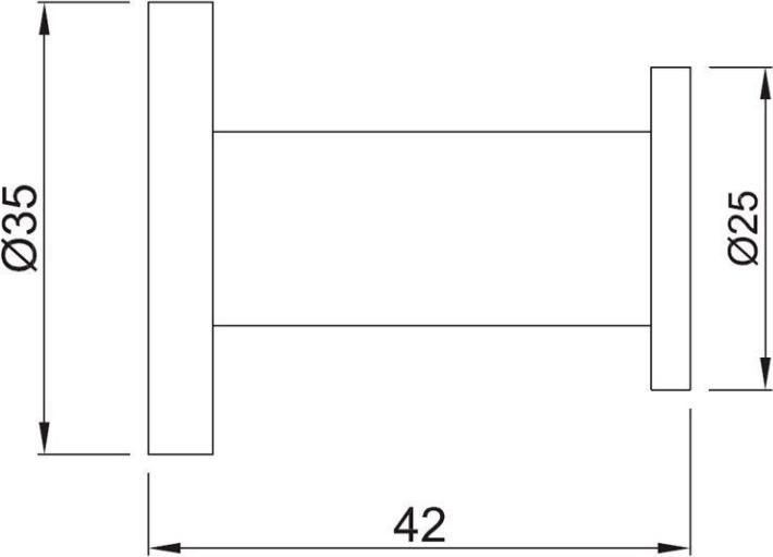 Крючок Jaquar ACN-BCH-1191N