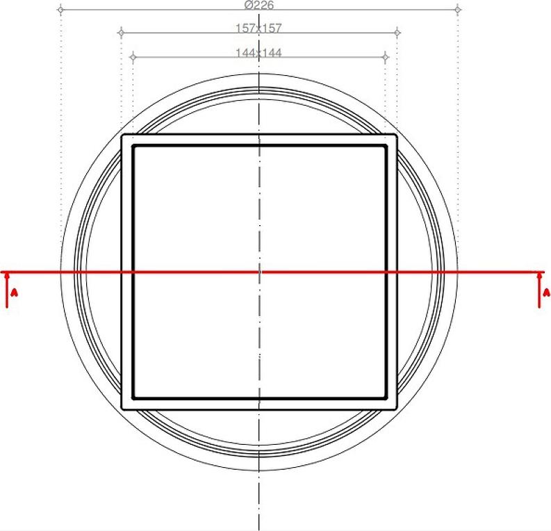 Душевой трап Pestan Confluo Standard Plate 1 13702556, хром