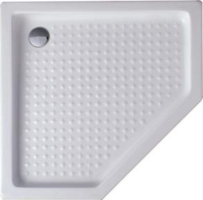 Пятиугольный душевой поддон Cezares Tray TRAY-A-P-100-15-W 100x100 см