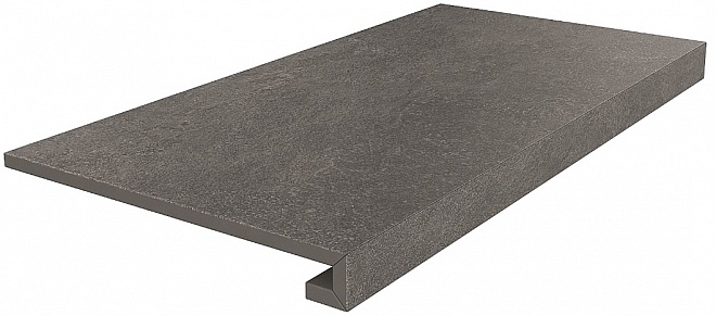 Керамогранит Kerama Marazzi DD600600R\GCF Ступень клееная Про Стоун антрацит 33х60