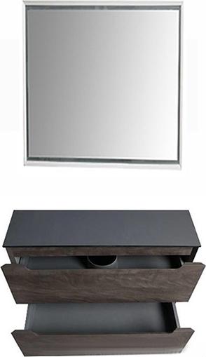 Тумба для комплекта BelBagno ART-HPL-800-2C-SO-OLN olmo nero