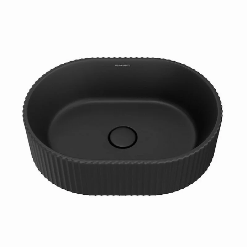 Раковина накладная Kerama Marazzi Artbasin VE.wb.50.BLK.M черный