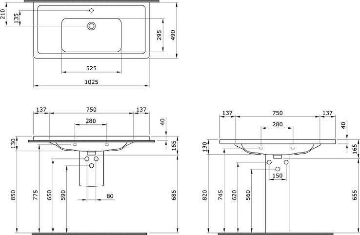 Раковина Bocchi Taormina Pro 1118-001-0126, белый глянец