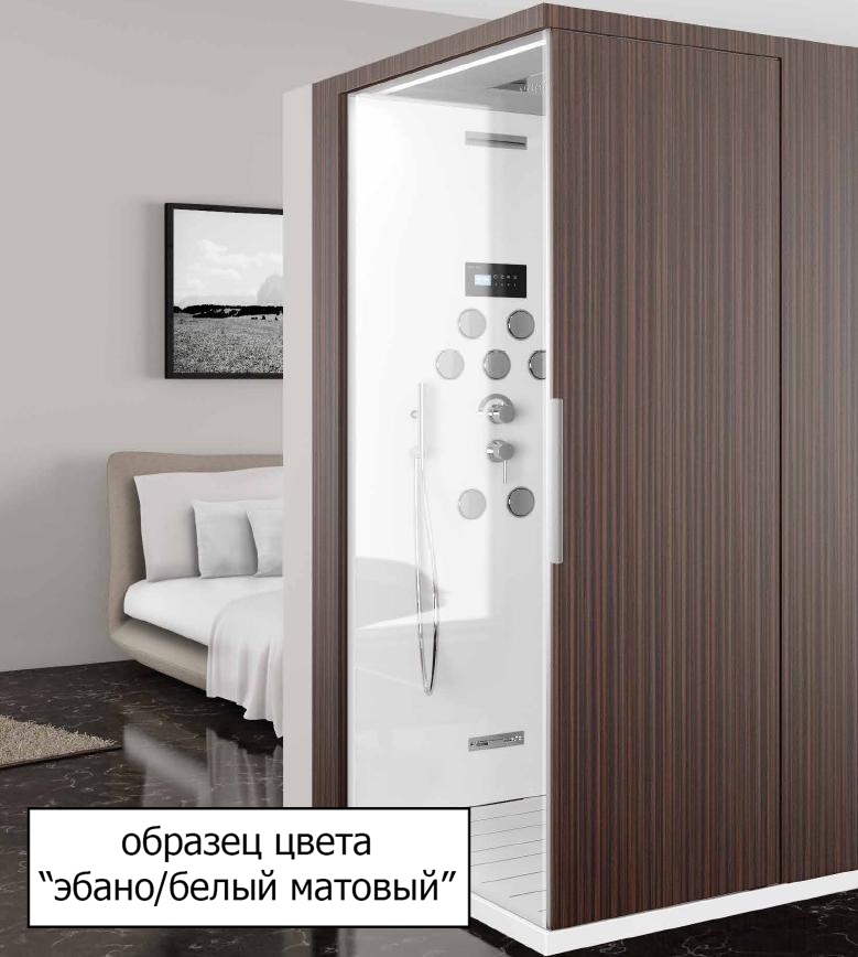 Душевая кабина Am.Pm Admire Suite 140x100 L пристенная с баней