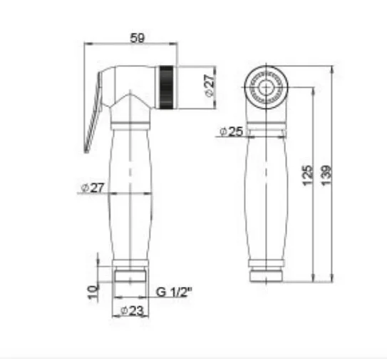 Душевая лейка Paini 53CR155/574IG хром