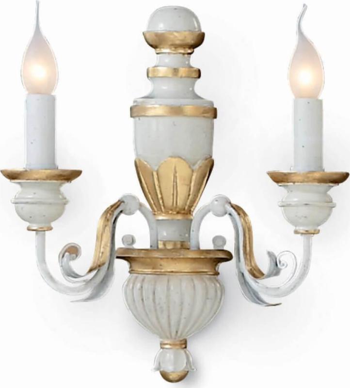 Бра Ideal Lux Firenze Ap2 Bianco Antico 012902