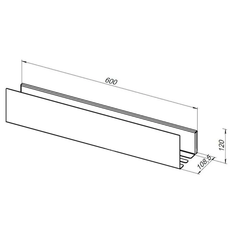 Полка Aquanet Магнум 302231 белый