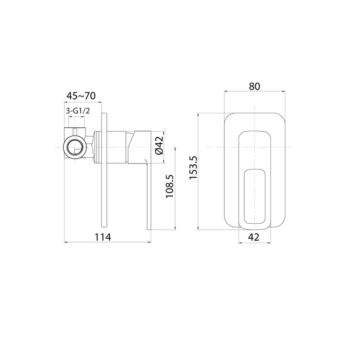 Смеситель для душа Iddis Slide SLIBL00i66 черный