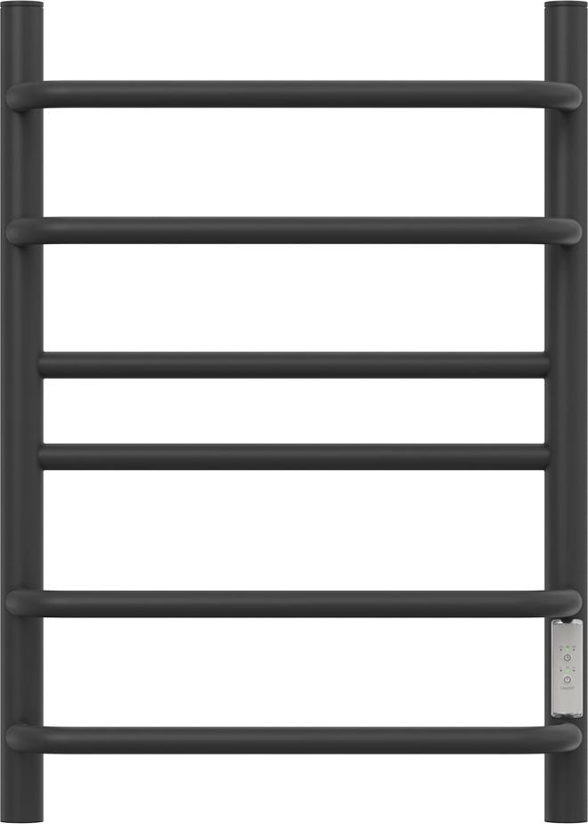 Полотенцесушитель электрический Point Сатурн PN90846B П6 400x600, черный