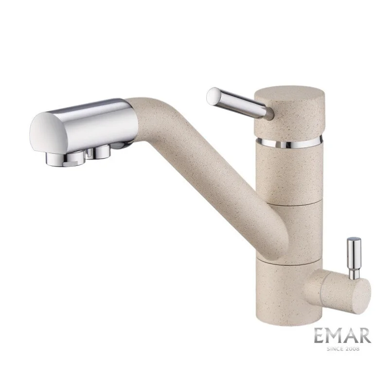 Смеситель с длинным изливом EMAR Quartz 3008.4 Берилл