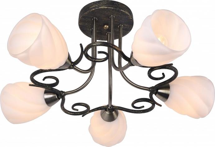 Потолочная люстра Arte Lamp Swirls A6253PL-5BA