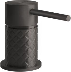 Рычаг удаленного управления Gessi 316 Intreccio 54105#707, brushed black metal PVD