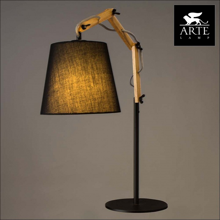 Настольная лампа декоративная Arte Lamp Pinocchio A5700LT-1BK