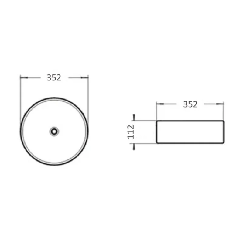 Раковина накладная Comforty 00-00007645 белый