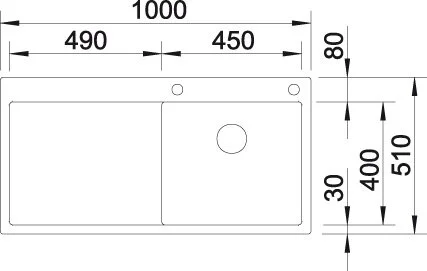 Кухонная мойка Blanco Claron 514000 серый