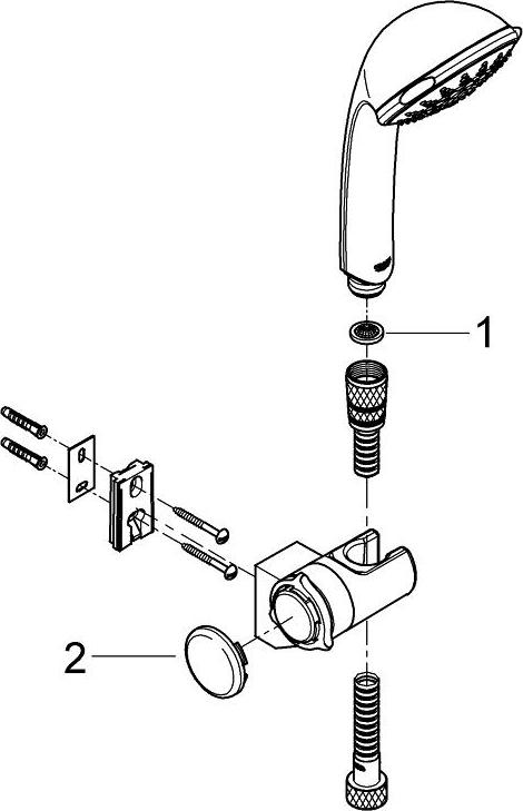 Душевой гарнитур Grohe Relexa 28843000