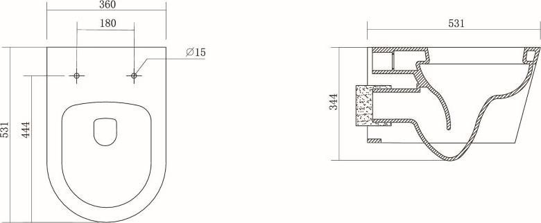 Комплект инсталляции Jacob Delafon E29025-NF с подвесным унитазом Aquatek Оберон AQ1363W-00 + крышка-сиденье с микролифтом