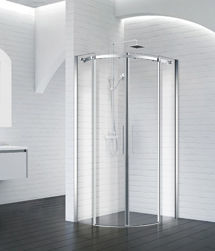 Душевой уголок BelBagno ACQUA-R-2-90-C-Cr