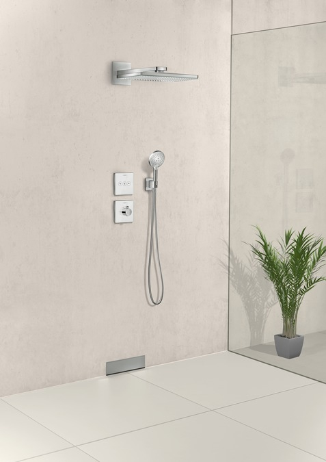 Переключатель потоков Hansgrohe ShowerSelect 15736400 на три потребителя, белый