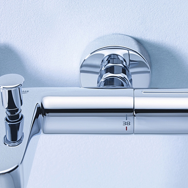 Смеситель для ванны c душем Grohe Grohtherm 800 Cosmopolitan 34766000 термостатический, хром