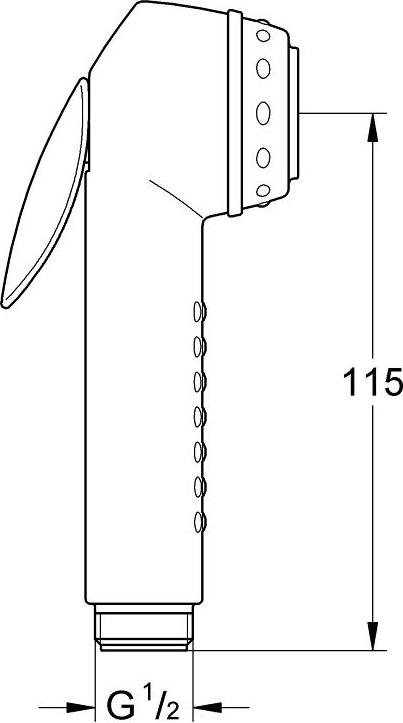 Гигиенический душ Grohe Relexa 27514000