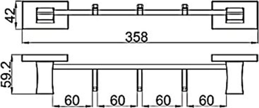 Крючок Gappo G0716-36