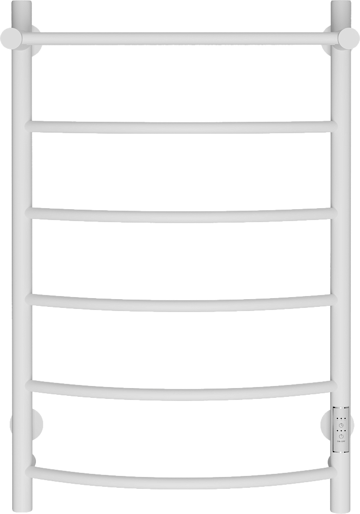 Полотенцесушитель электрический Ewrika Сафо ПР, 80х50, с полкой, белый
