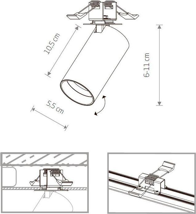 Встраиваемый спот Nowodvorski Mono Surface 7688