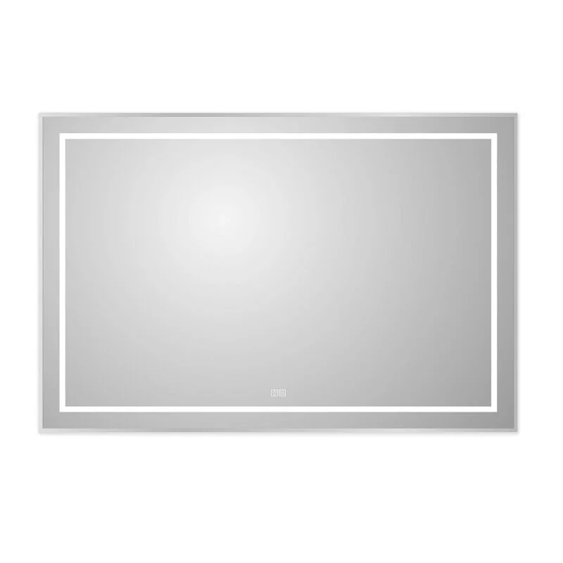 Зеркало BelBagno Kraft SPC-KRAFT-1200-800-LED-TCH-WARM серый