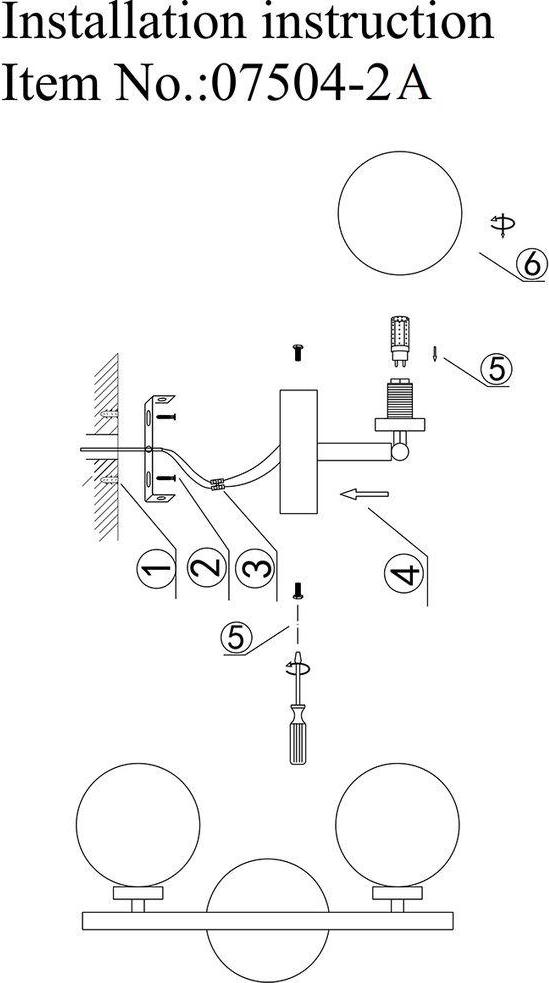 Бра Kink Light Сида бронза 07504-2.02