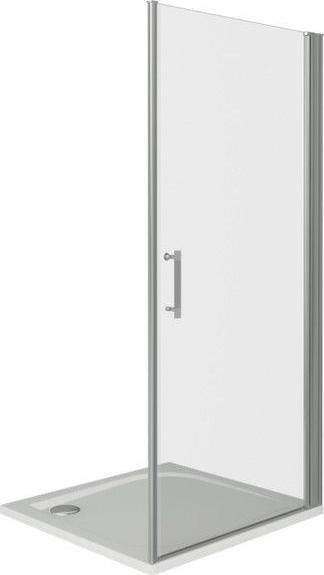 Душевая дверь в нишу 90 см Good Door Mokka DR-90-C-WE МК00001 стекло прозрачное