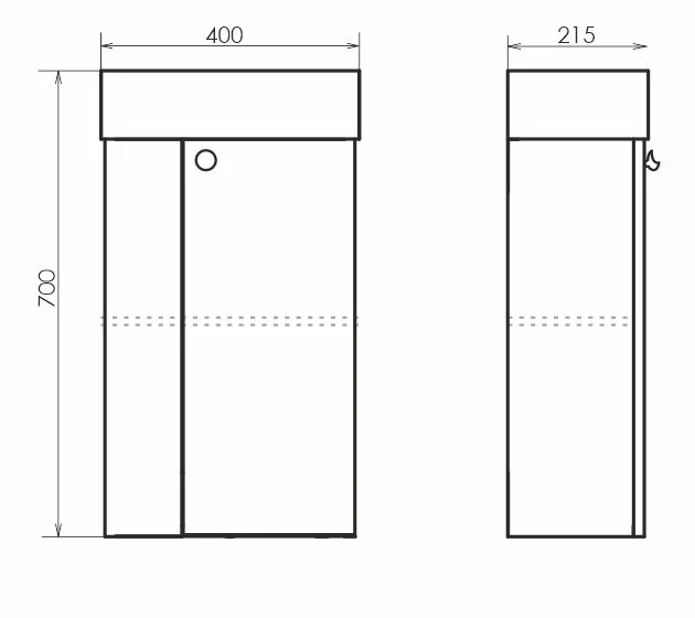 Тумба под раковину Comforty Асти 00-00012835 белый