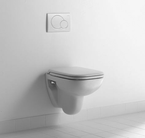 Крышка-сиденье Duravit D-Code 0067310000 стандарт петли хром