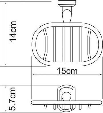 Мыльница Wasserkraft Oder 3069