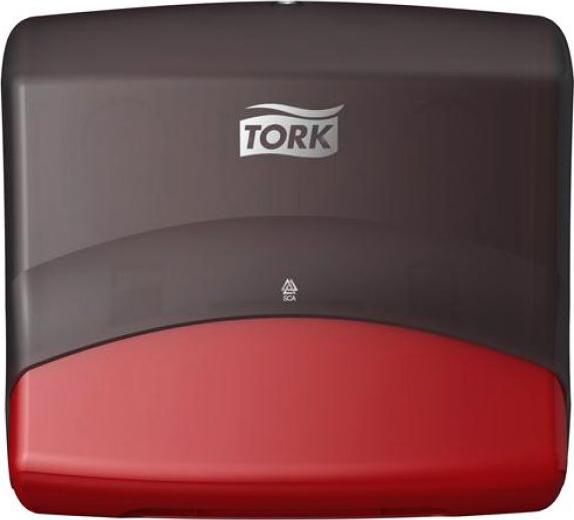 Диспенсер для протирочных материалов Tork Performance 654008 W4 красный