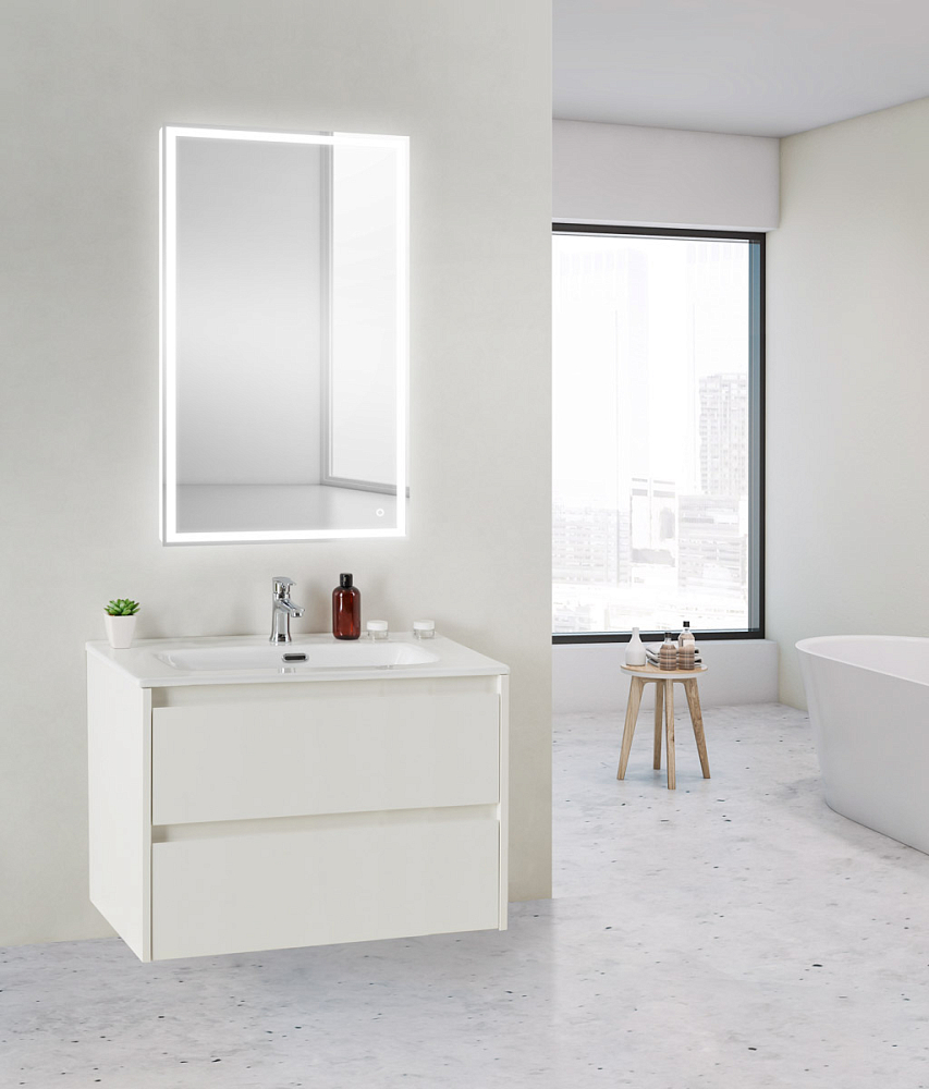 Тумба для комплекта BelBagno KRAFT 39-700/390-2C-SO-BO bianco opaco