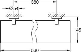 Полочка Grohe Essentials 40799001