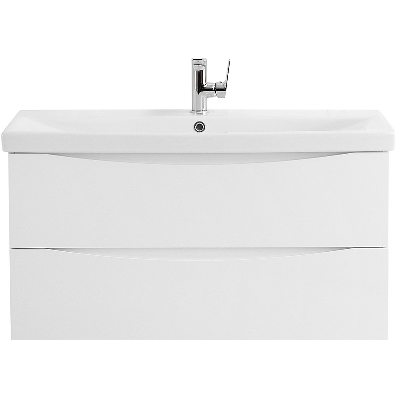 Тумба под раковину BelBagno MARINO-CER-900-2C-SO-BL-P 90 см, Bianco Lucido