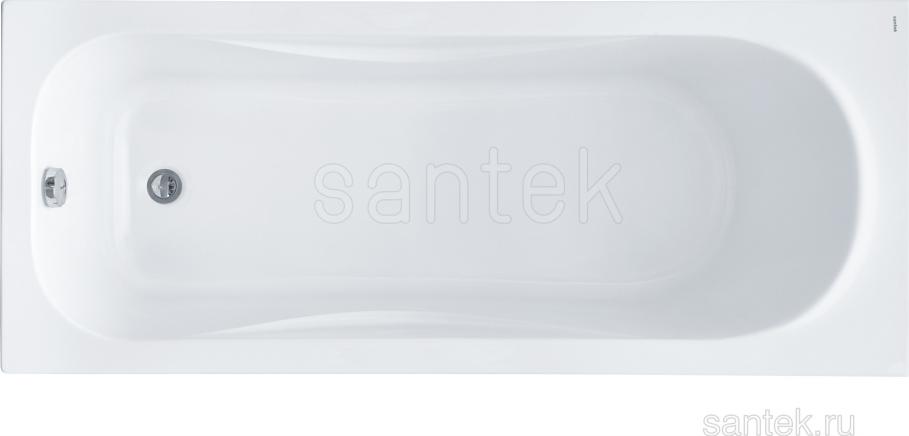 Пристенная акриловая ванна Santek Tenerife 150х70 см 1WH302213