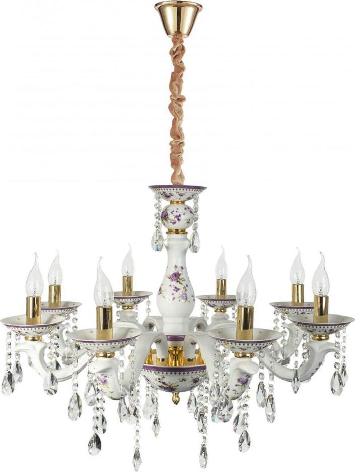 Подвесная люстра Arte Lamp Contessa A6613LM-8GO