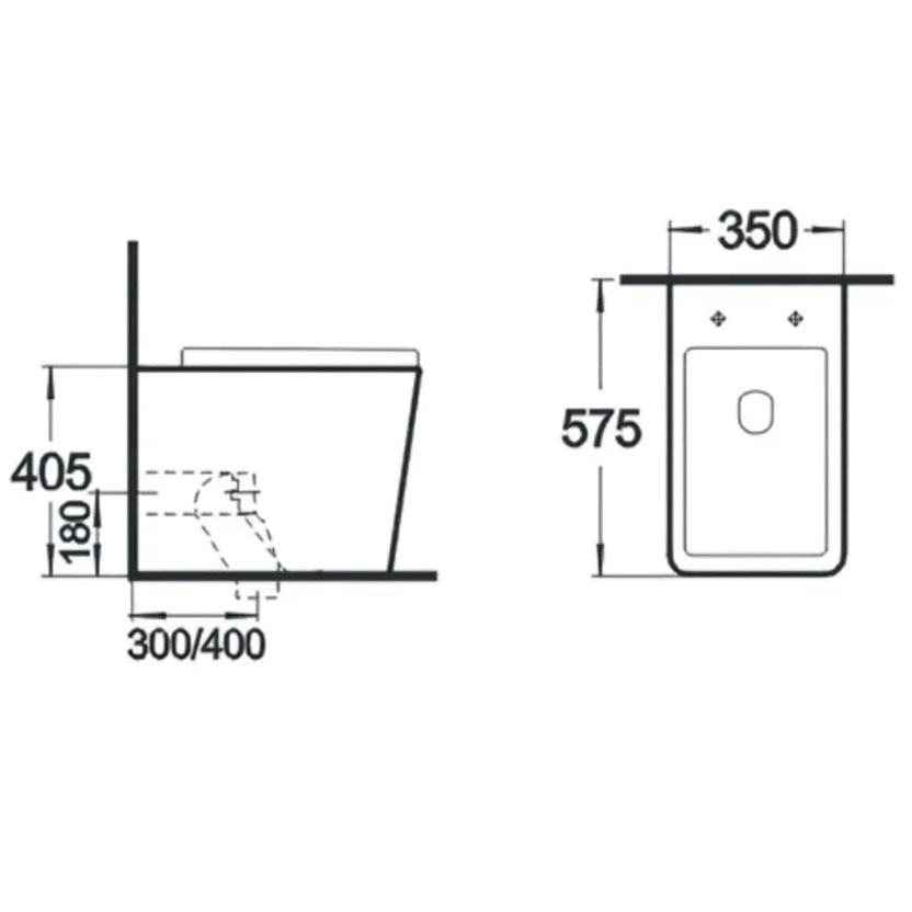 Комплект GRH772005560 Grohe + beWash Rapid SL инсталляция для унитаза подвесного + Kraft унитаз приставной безободковый напольный с сиденьем микролифт белый глянец BKFSR005560