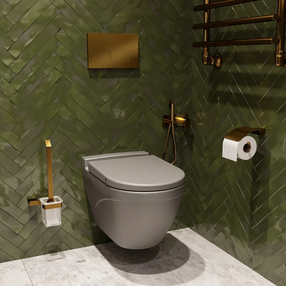 Ёршик Decor Banyo SS 304 Gold SS304 6009 02 золото